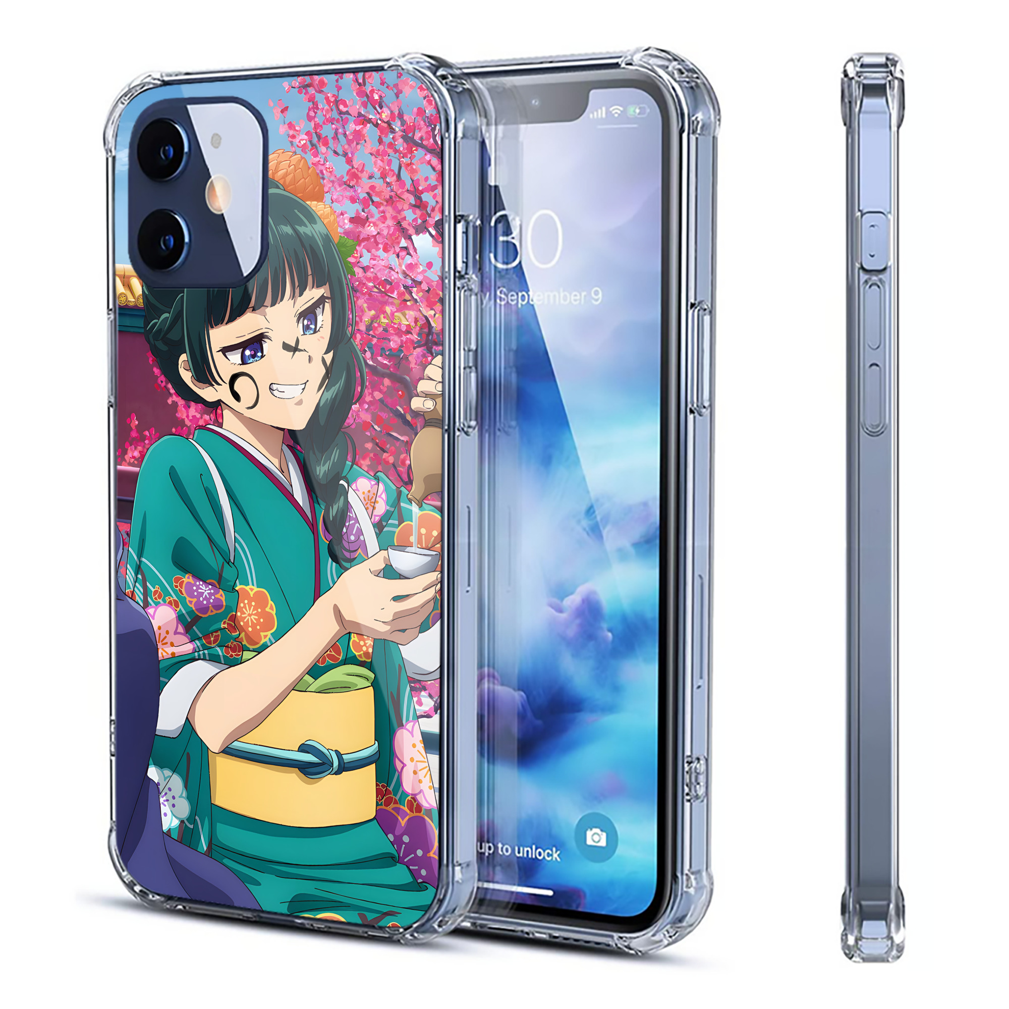 （画像用） 薬屋のひとりごと The Apothecary Diaries 【iPhone 12シリーズ対応】透明スマホケース（クリアソフトケース）